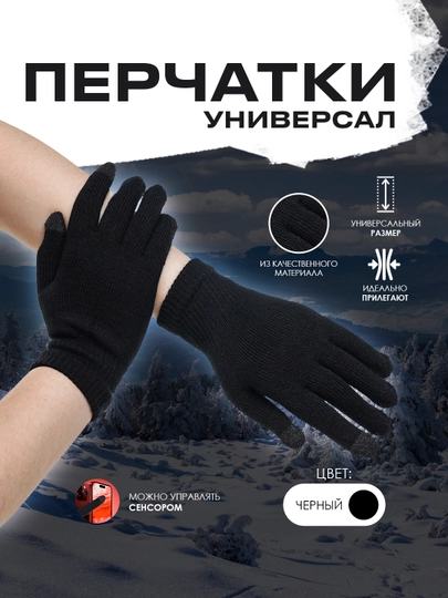 Зимние перчатки, для сенсорных экранов — ZONTIKK-A3PERCH