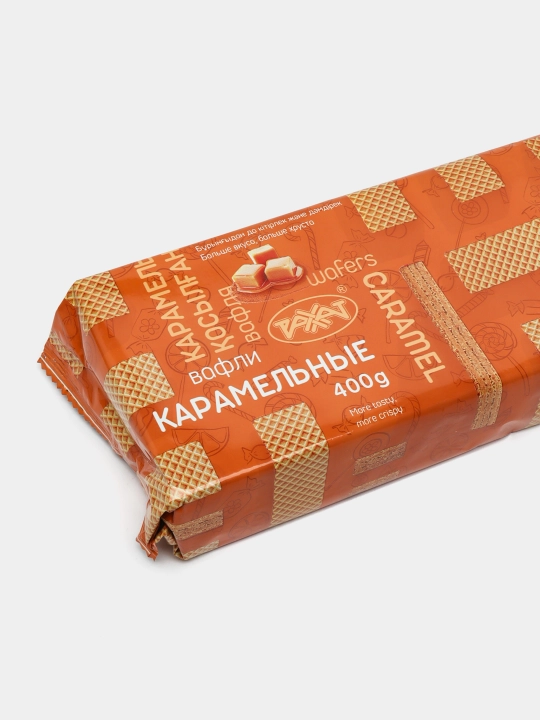 Вафли карамельные Рахат, 400 г