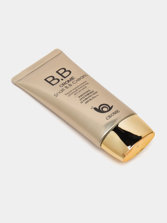 Увлажняющий BB-крем с муцином улитки BERGAMO Magic, CROME Snail BB SPF 50+, 50 мл