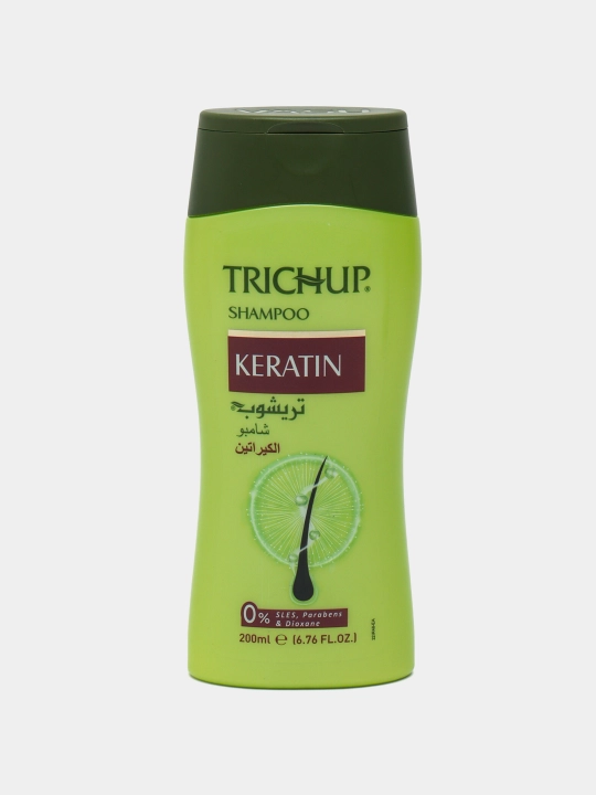 Keratin Shampoo 200 ml sochni tiklash va silliqlash uchun keratinli shampun