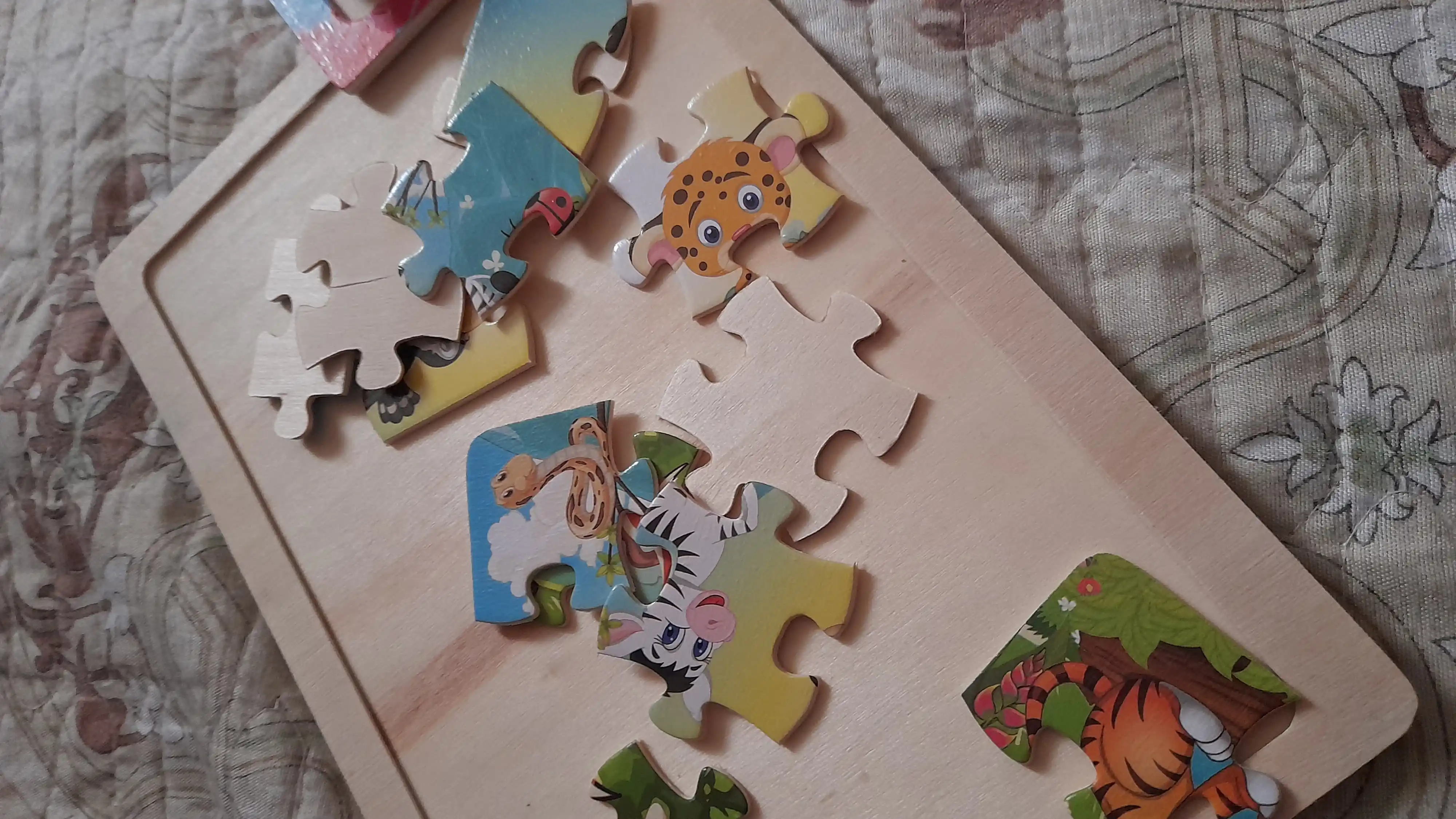 Пазлы для детей, деревянные развивающие игрушки для детей
