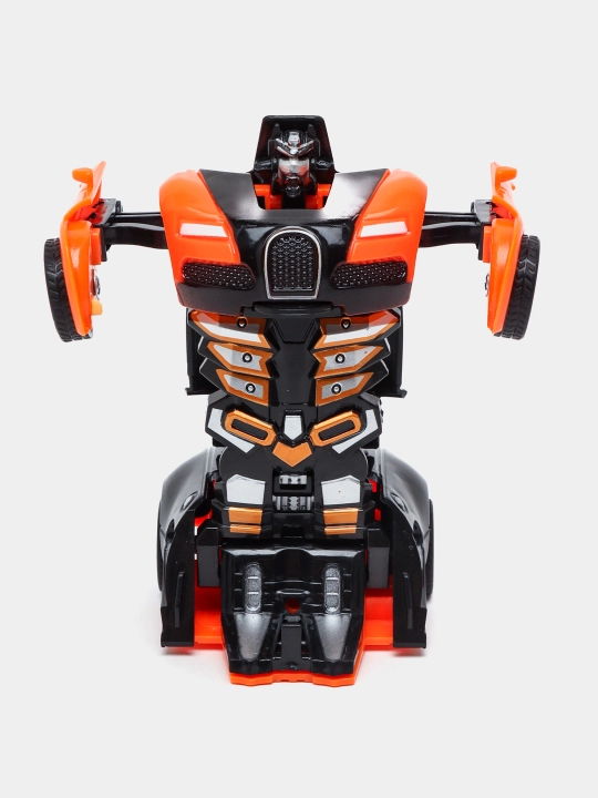 Transformator o‘yinchoq, mashina + robot, 2 tasi 1 da