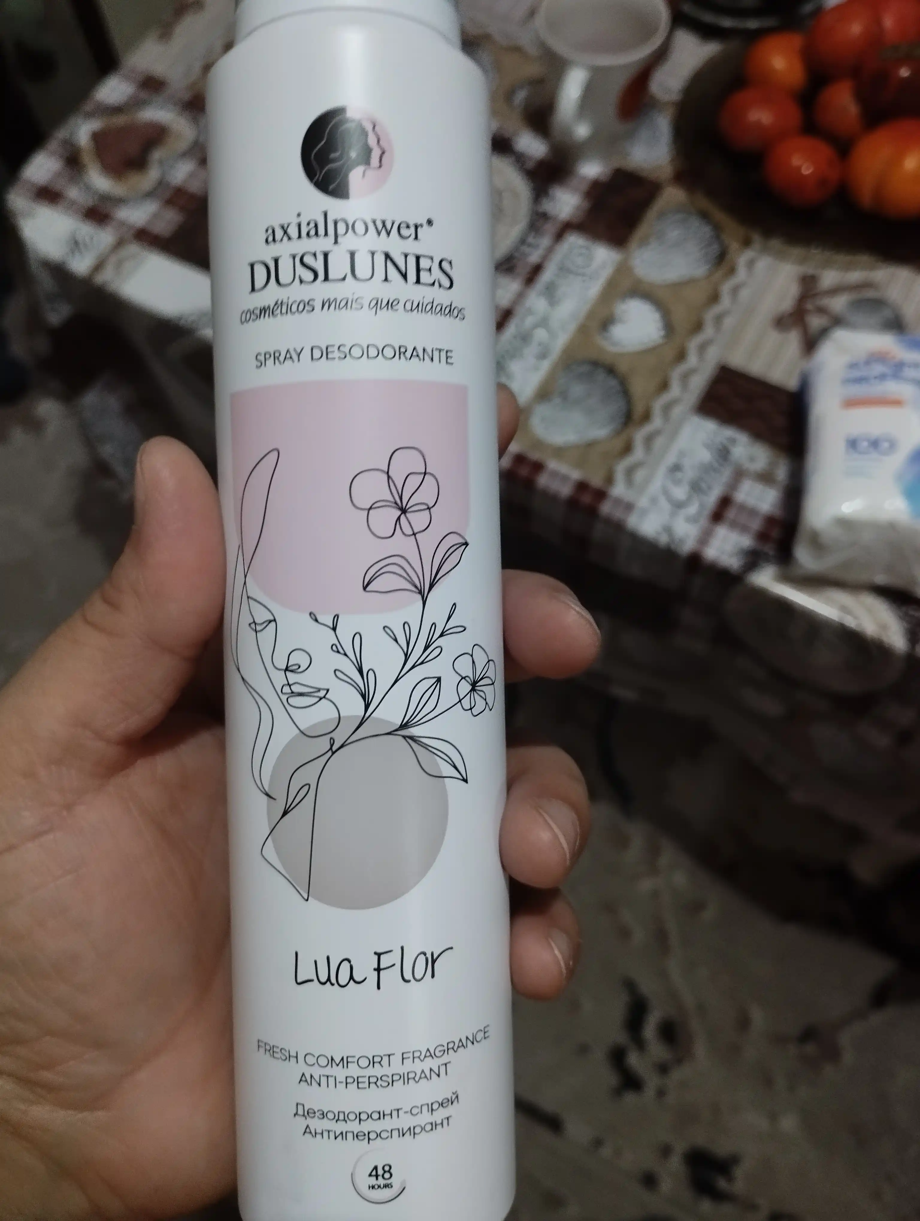 Ayollar uchun dezodorant sprey Doslunas Luna Flore, 200 ml