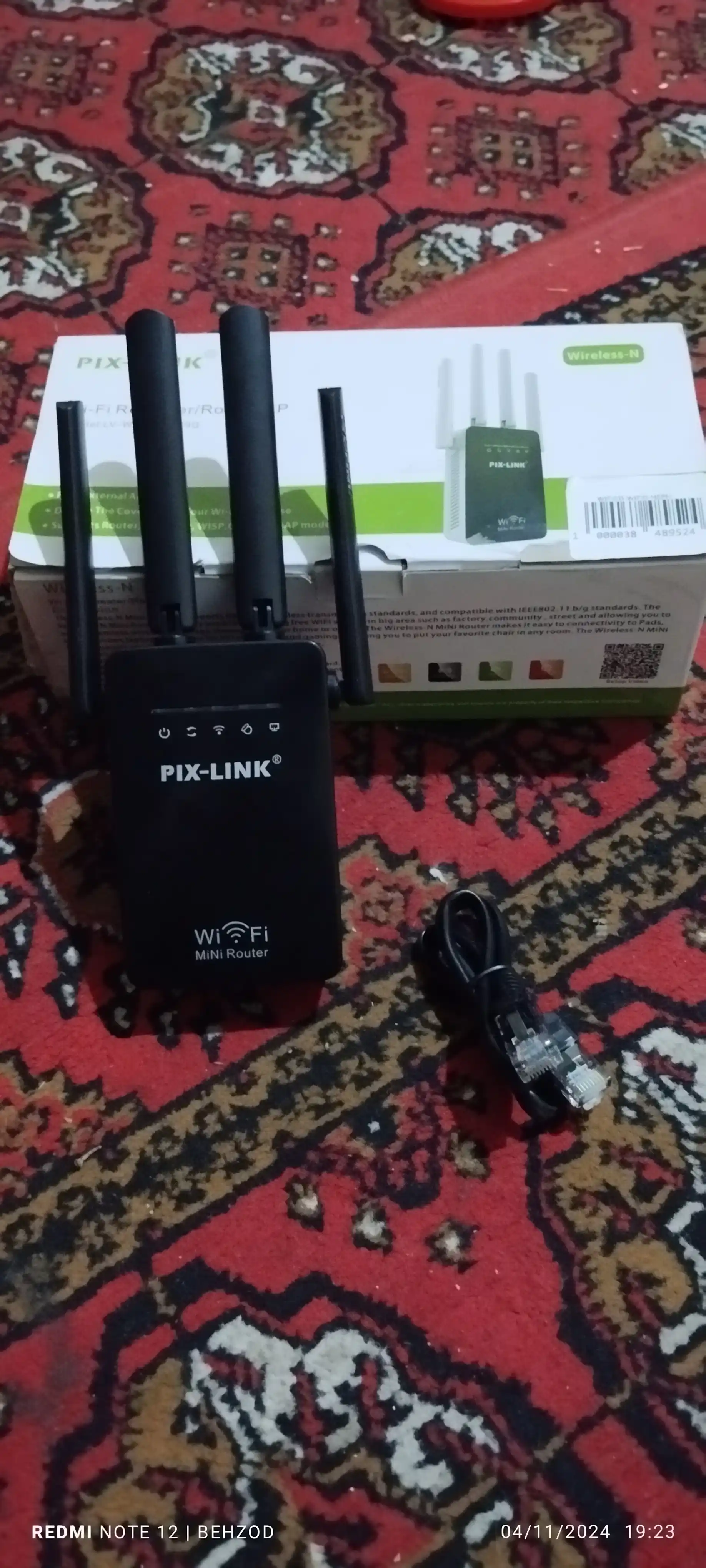 Усилитель сигнала WiFi, мини роутер, репитер для дома, 3 в 1