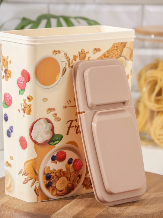 Контейнер для хранения сыпучих продуктов, круп и специй, 1-1,5-1,7-2-2,3 л