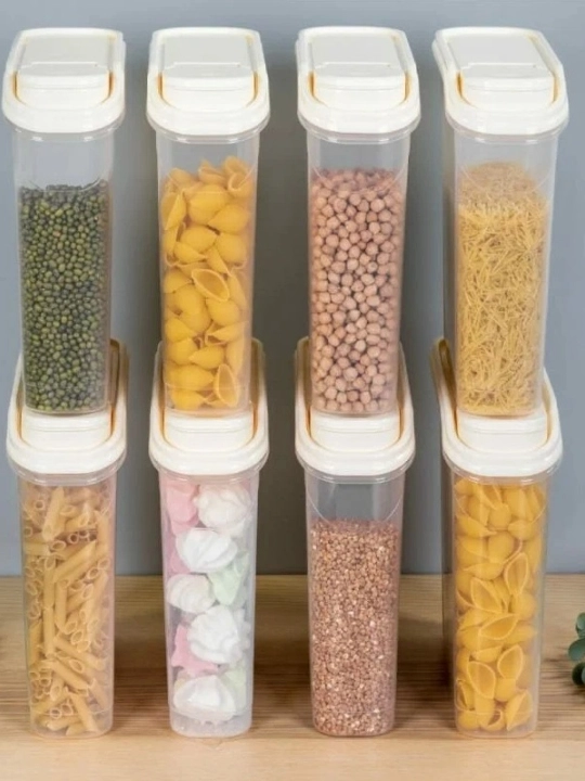 Контейнер для хранения сыпучих продуктов, круп и специй, 1-1,5-1,7-2-2,3 л