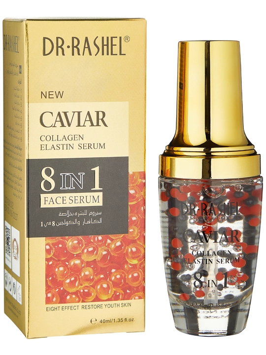 Yuz uchun kollagenli va elastinli zardob Dr. Rashel Caviar Collagen & Elastin Serum, 40 ml