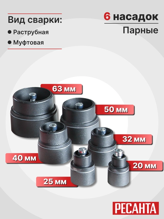Quvurlarni payvandlash mashinasi ASPT-1000 Ресанта, 65/54