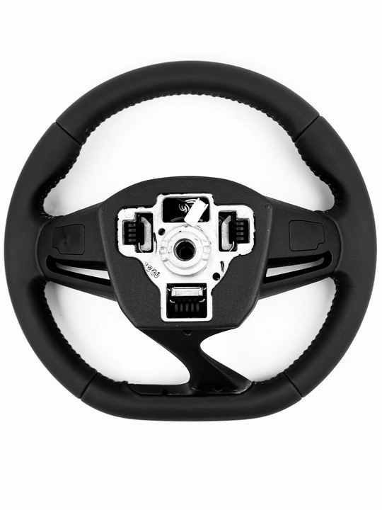 Руль для всех автомобилей, кожаный, универсальный, Spark, Damas, Nexia 1, 2, 3, Gentra, Lacetti