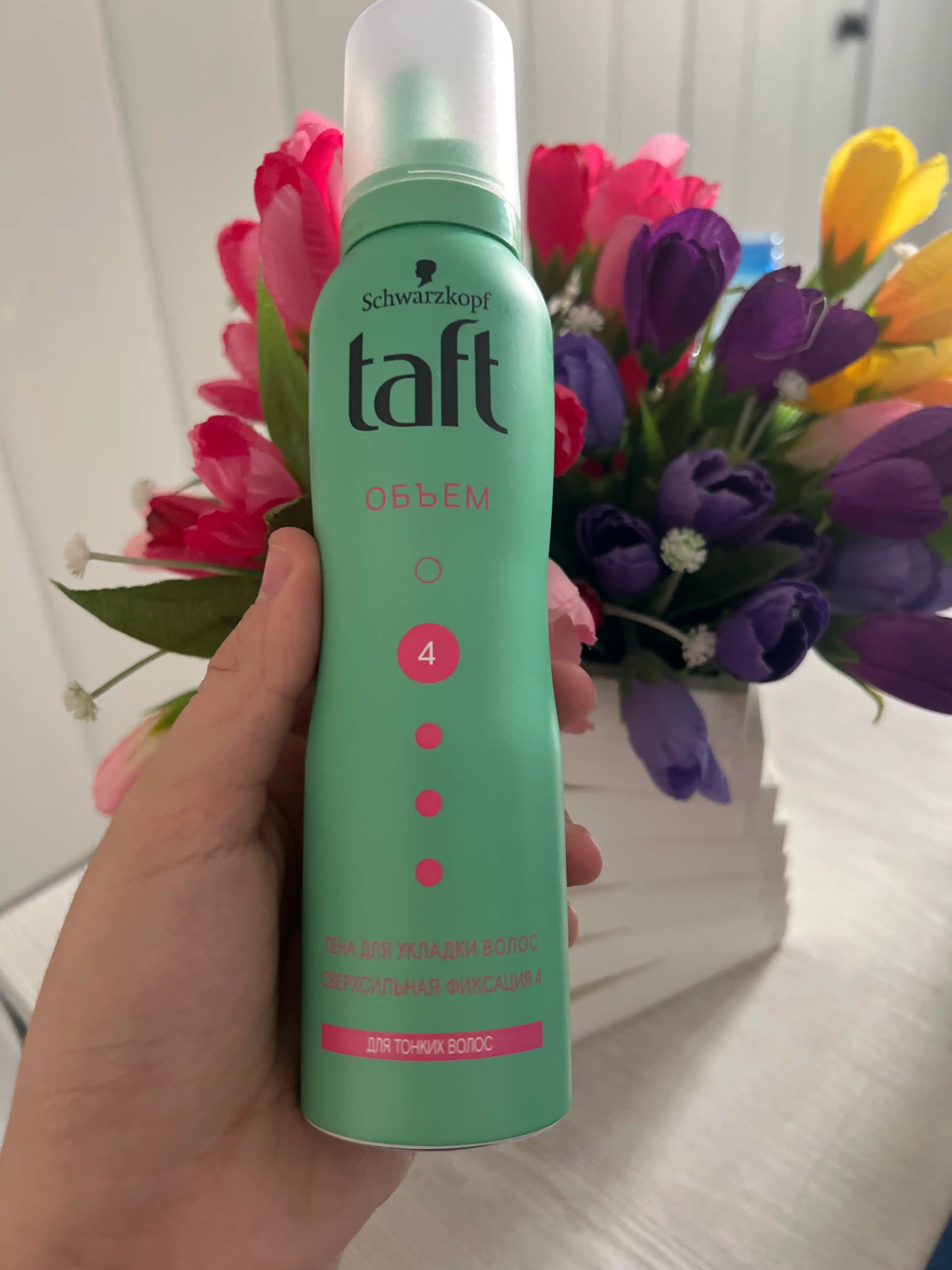 Soch uchun ko'pik Taft Hajm, 150 ml