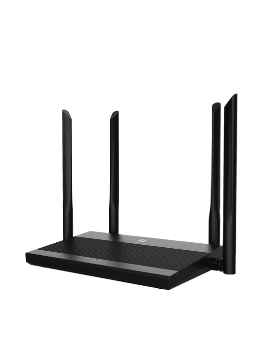 Wi-Fi router, Netis N3D AC1200 router, 3xLAN, 4x antenna
