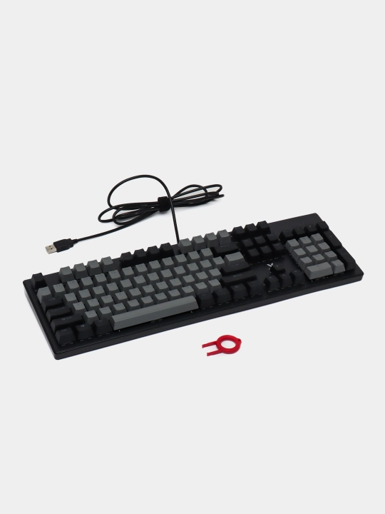 Игровая механическая клавиатура Rapoo с RGB подсветкой, для компьютера, 3х цветов