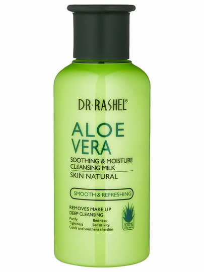 Aloe vera bilan makiyajni tozalash uchun namlovchi sut , Dr. Rashel Aloe Vera, 160 ml