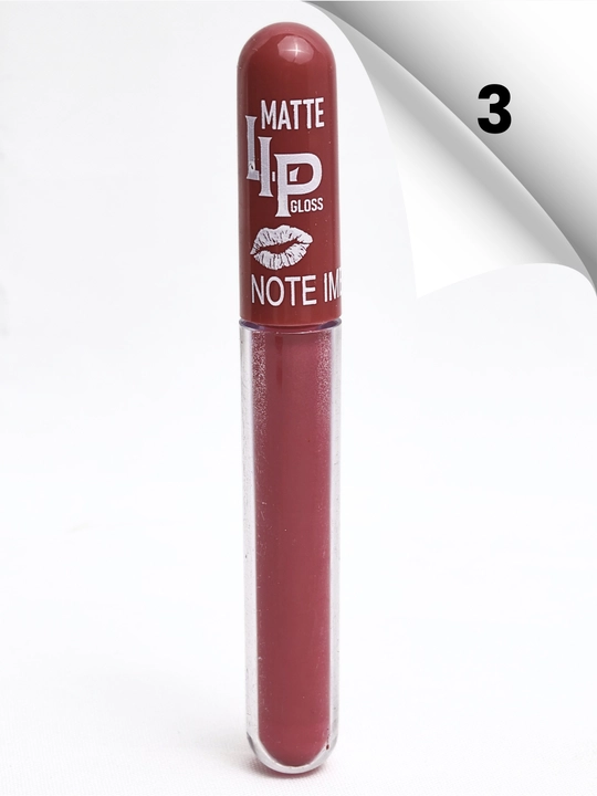 Suyuq mat lab bo‘yog‘i, soyali, ipakdek mat farg‘onasi bilan Matte Lip Gloss