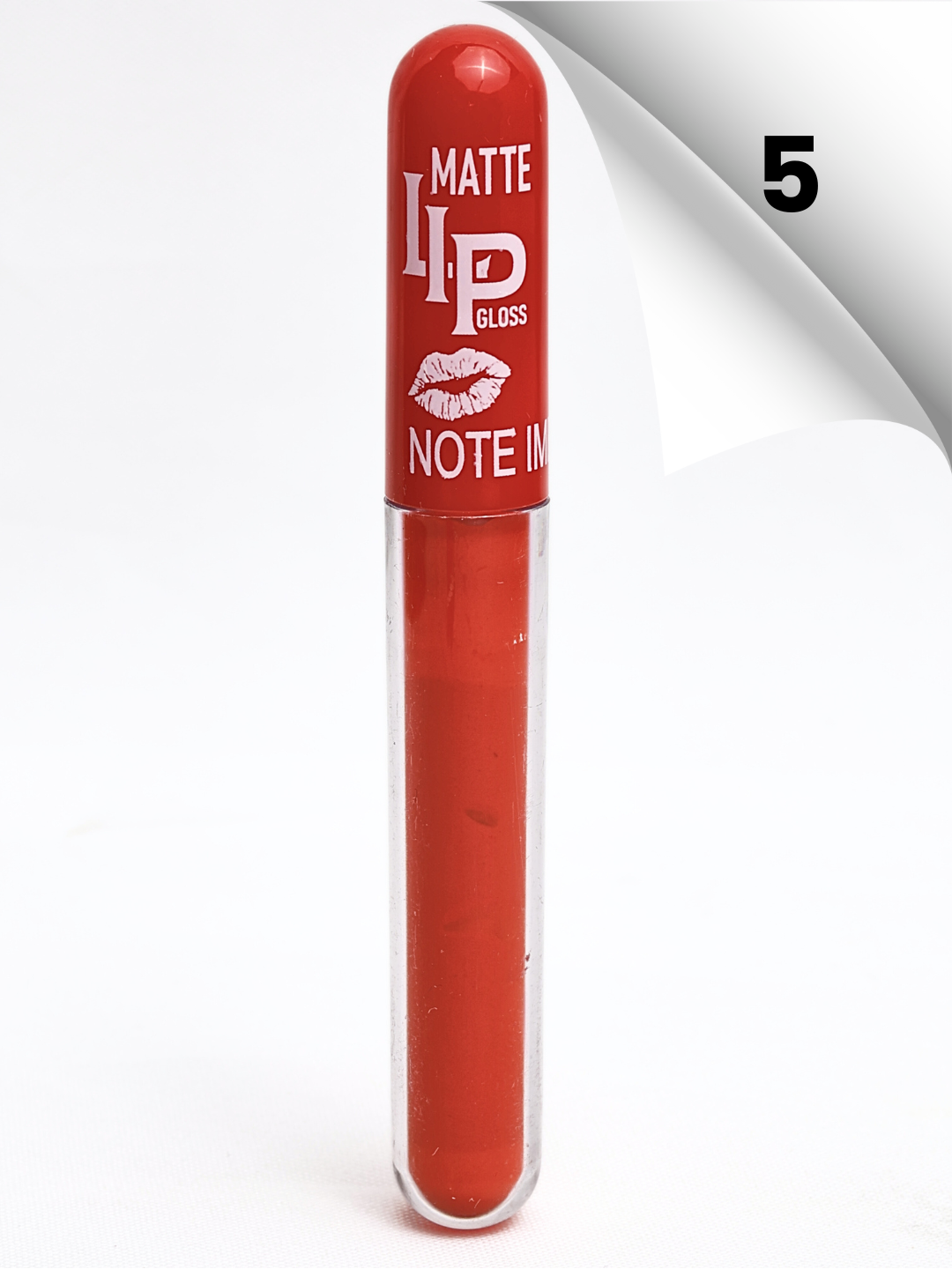 Suyuq mat lab bo‘yog‘i, soyali, ipakdek mat farg‘onasi bilan Matte Lip Gloss