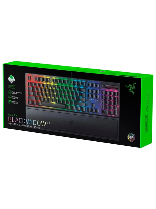 Mexanik oyin klaviaturasi Razer BlackWidow V3 TKL RGB Green Switch RZ03-03490700-R3R1