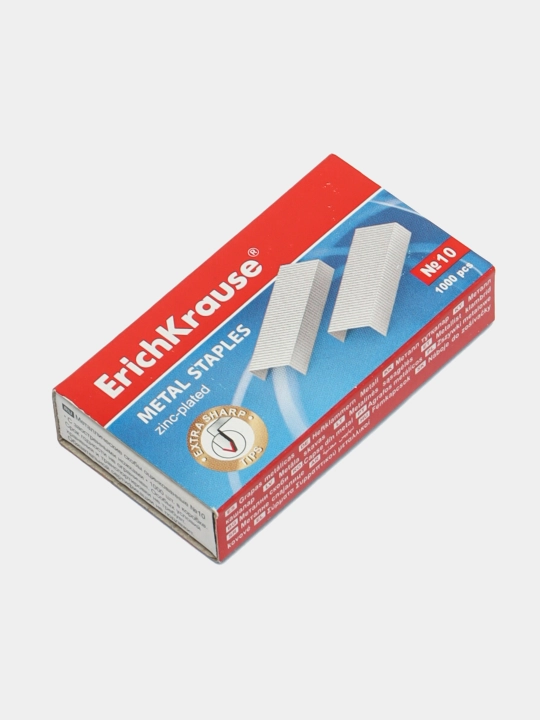 Stepler o'qlari №10 ErichKrause, quti, 1000 dona, 1188 q0000053179