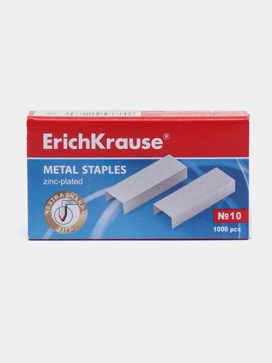 Stepler o'qlari №10 ErichKrause, quti, 1000 dona, 1188 q0000053179 - 