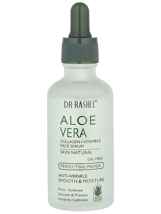 Aloe vera bilan tinchlantiruvchi va chuqur namlovchi yuz zardobi Dr. Rashel, 50 ml