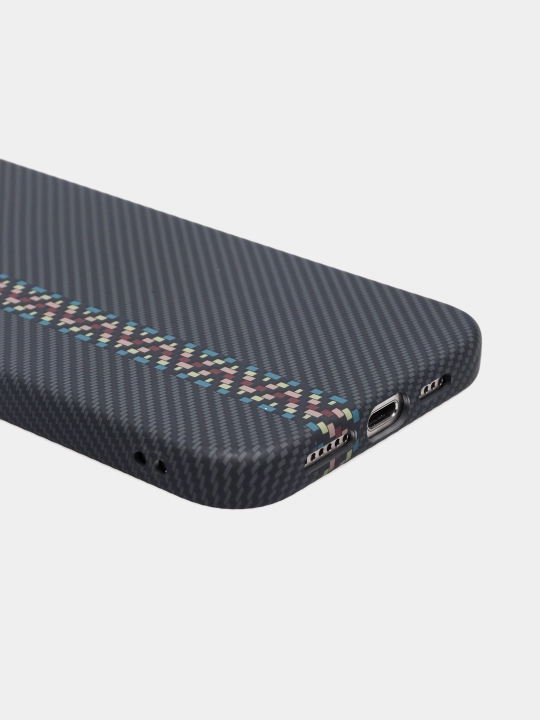 IPhone 13, 14, 15, 16 Pro, Pro Max uchun Magsafe karbon g'iloflar
