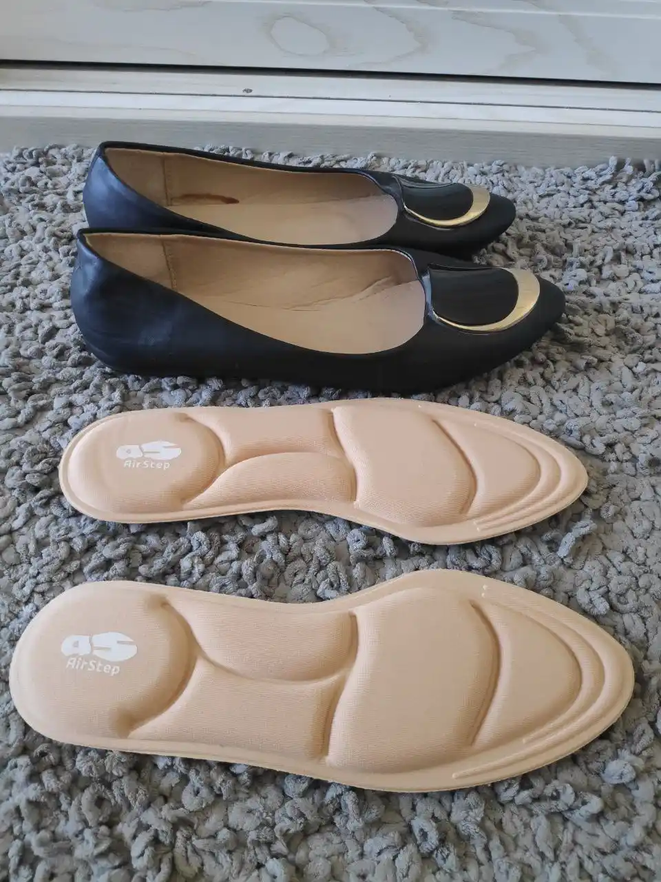 Стельки для женской обуви AIRSTEP, универсальные, мягкие анатомические стельки