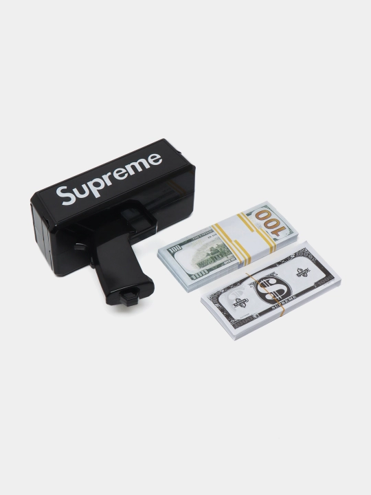 Денежный пистолет Money Gun, Supreme