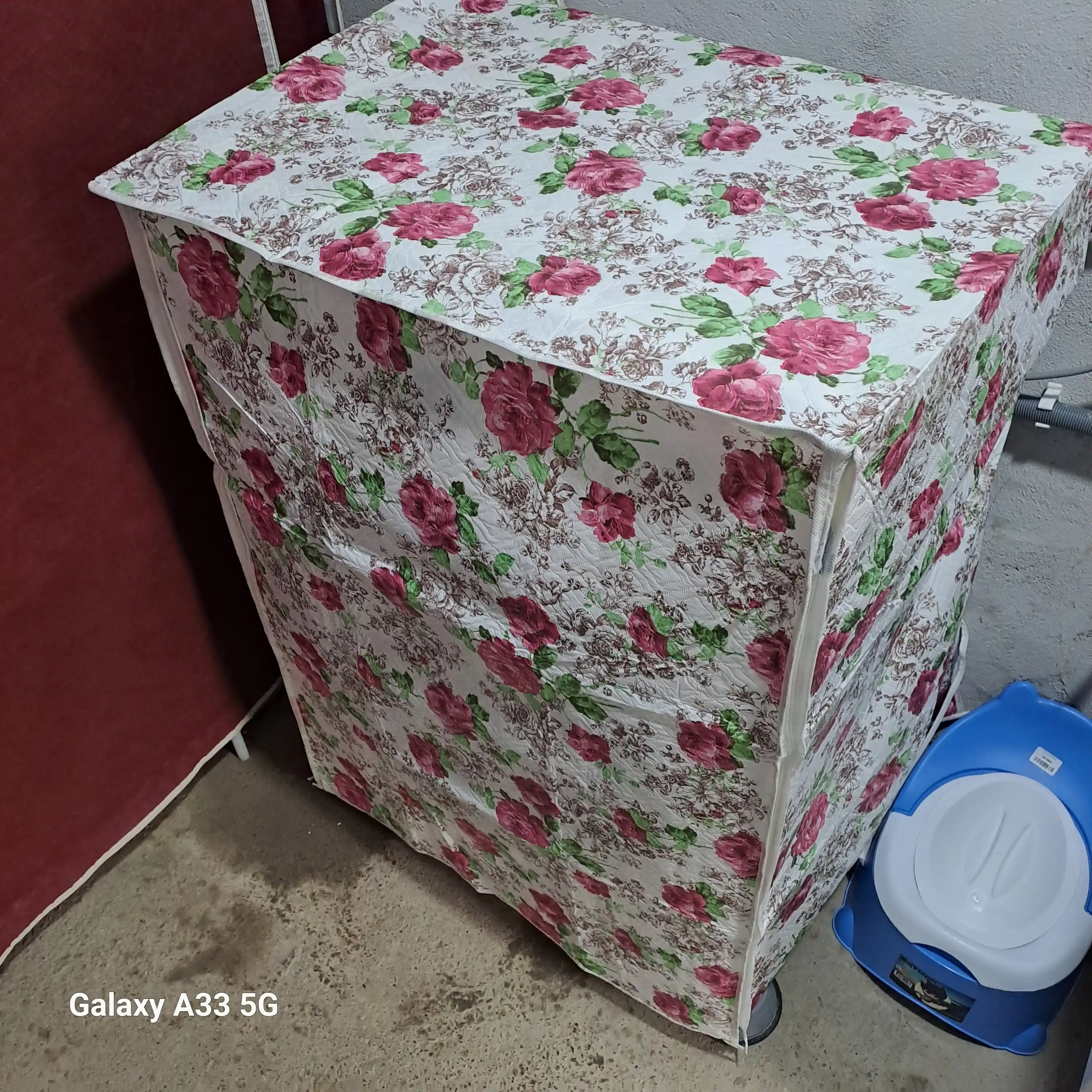 Kir yuvish mashinasi uchun chexol, suv o‘tkazmaydigan, 58×63×85 sm