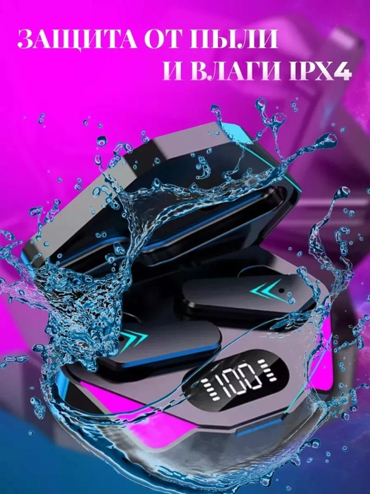 Simsiz Bluetooth quloqchinlar X15 TWS, mikrofon, o'yinlar uchun