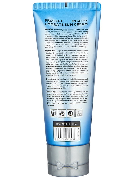 Namlantiruvchi, oqartiruvchi, qarilikga qarshi va aloe quyosh SPF kremi Dr.Rashel, 60 gr