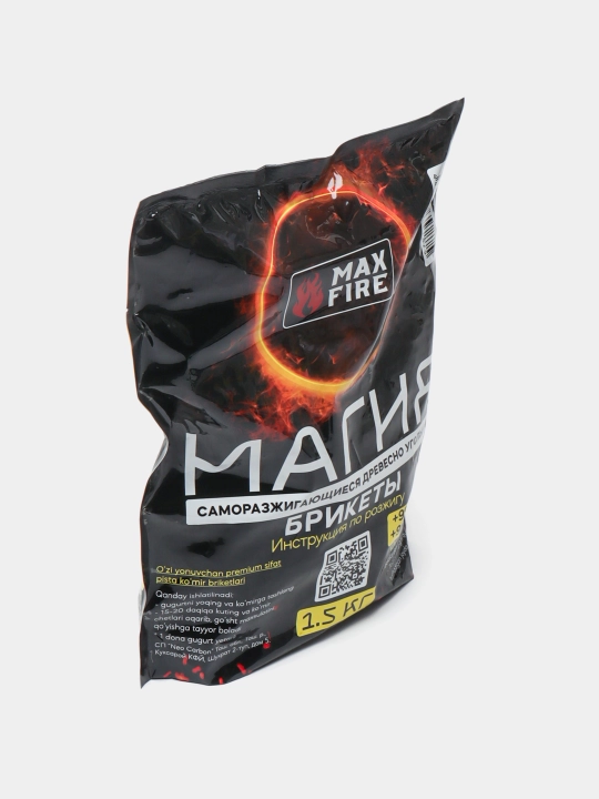 Maxfire Магия саморазжигающиеся древесно угольные брикеты