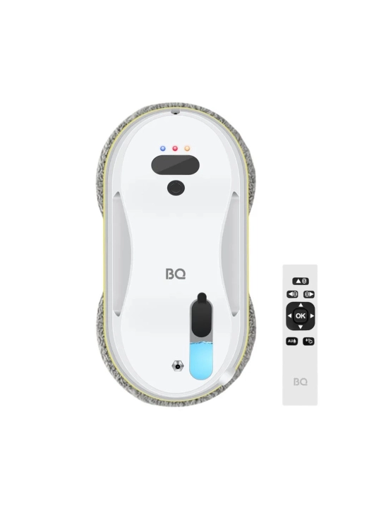 Робот-мойщик окон, стеклоочиститель BQ WR200S,функцией распыления, сменные салфетки 20 шт