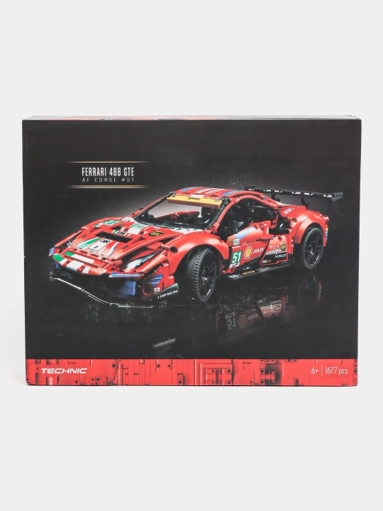 Конструктор Technic Ferrari, Bugatti, Porshe, Lamborghini, мотоцикл, суперкар