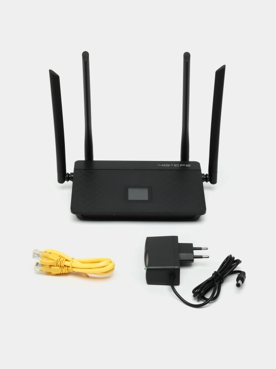 Wi-Fi router CPE, 3G, 4G+, SIM karta bilan ishlidi