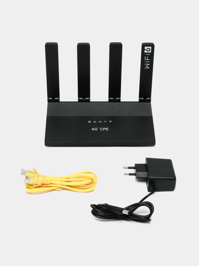 Wi-Fi router CPE, 3G, 4G+, SIM karta bilan ishlidi
