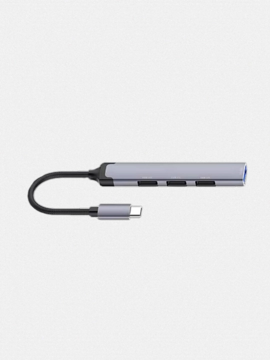 USB Hub 4 usb, type-C usb 5Gbps 4x usb, adapter adapteri, LDNIO