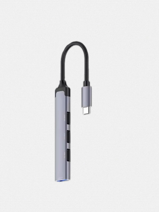USB Hub 4 usb, type-C usb 5Gbps 4x usb, adapter adapteri, LDNIO