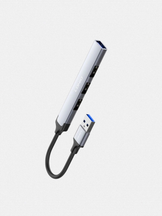 USB Hub 4 usb, type-C usb 5Gbps 4x usb, adapter adapteri, LDNIO