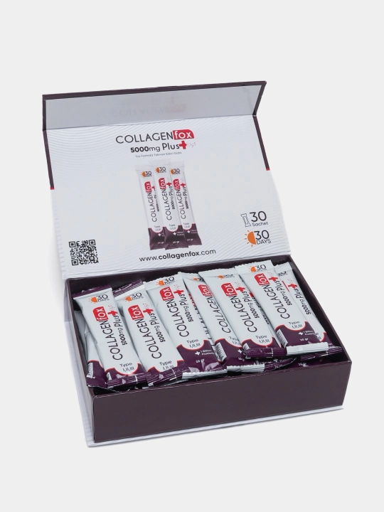 Yoshartiruvchi, tanani vitamin bilan taminlovchi Сollagen Fox 5000 mg plus, 30 dona