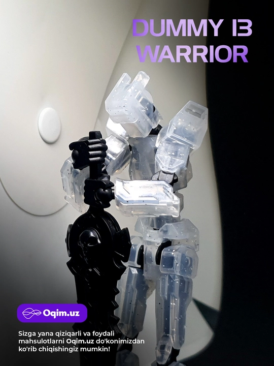 DUMMY 13 warrior, кукла-манекен из 3D деталей, с подвижными соединениями