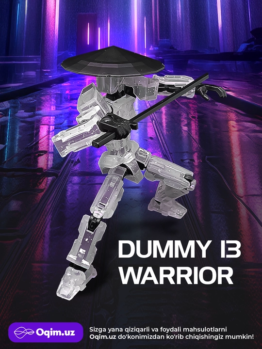 DUMMY 13 warrior, кукла-манекен из 3D деталей, с подвижными соединениями
