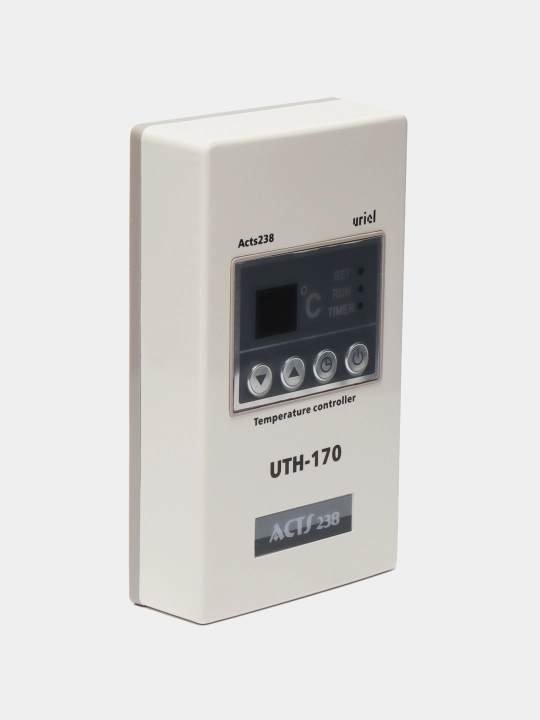 UTH-170 har qanday Issiq polga mos keladi, Termoregulyator va termostat komplektda bor