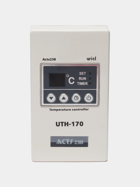UTH-170 har qanday Issiq polga mos keladi, Termoregulyator va termostat komplektda bor