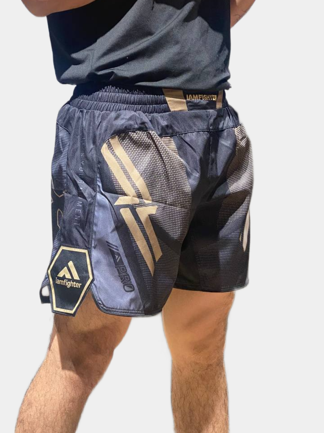 MMA Octagon uchun sport shortilari, iamfighter, mashg'ulotlar va musobaqalar uchun