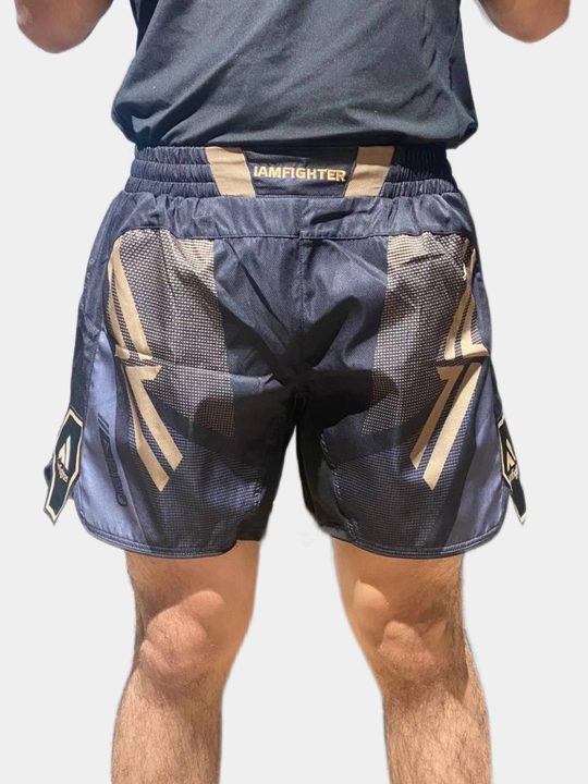 MMA Octagon uchun sport shortilari, iamfighter, mashg'ulotlar va musobaqalar uchun