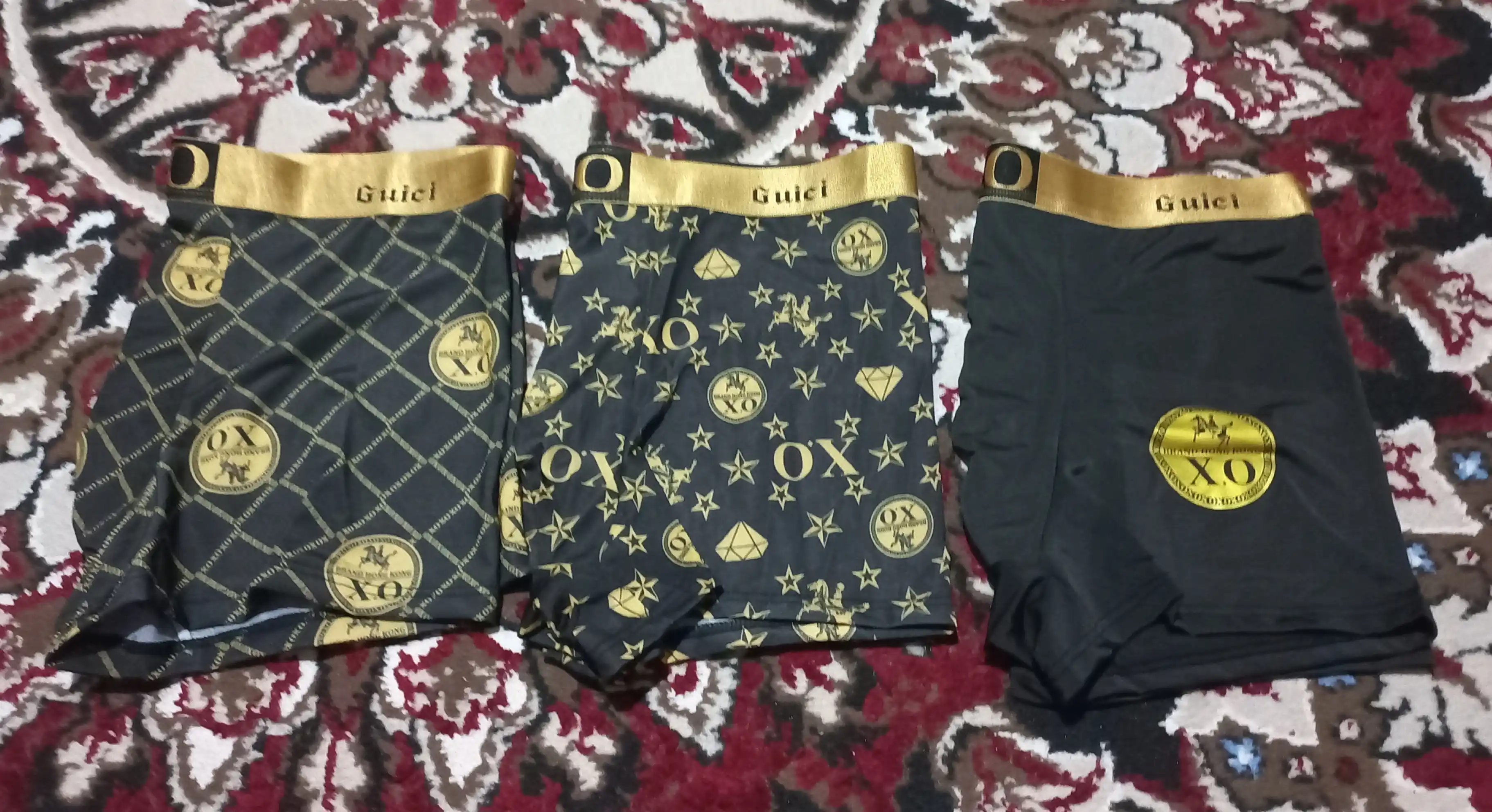 Erkaklar ichki kiyimi, standart o'lcham L, XL, XXL, XXXL ga to'g'ri keladi