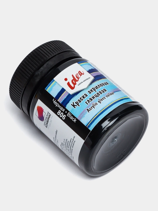 Akril bo'yoq Vista-Artista idea IGA-50, 806 Qora, 50 ml