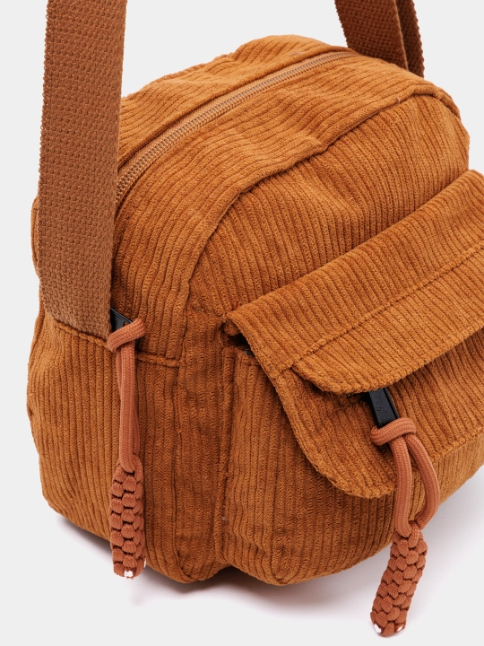Женская кроссбоди сумка из вельвета