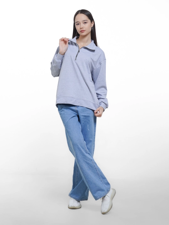 Erkaklar va ayollar unisex kuzgi oversize svitshot, oversayz yoqalik zamoklik hudi