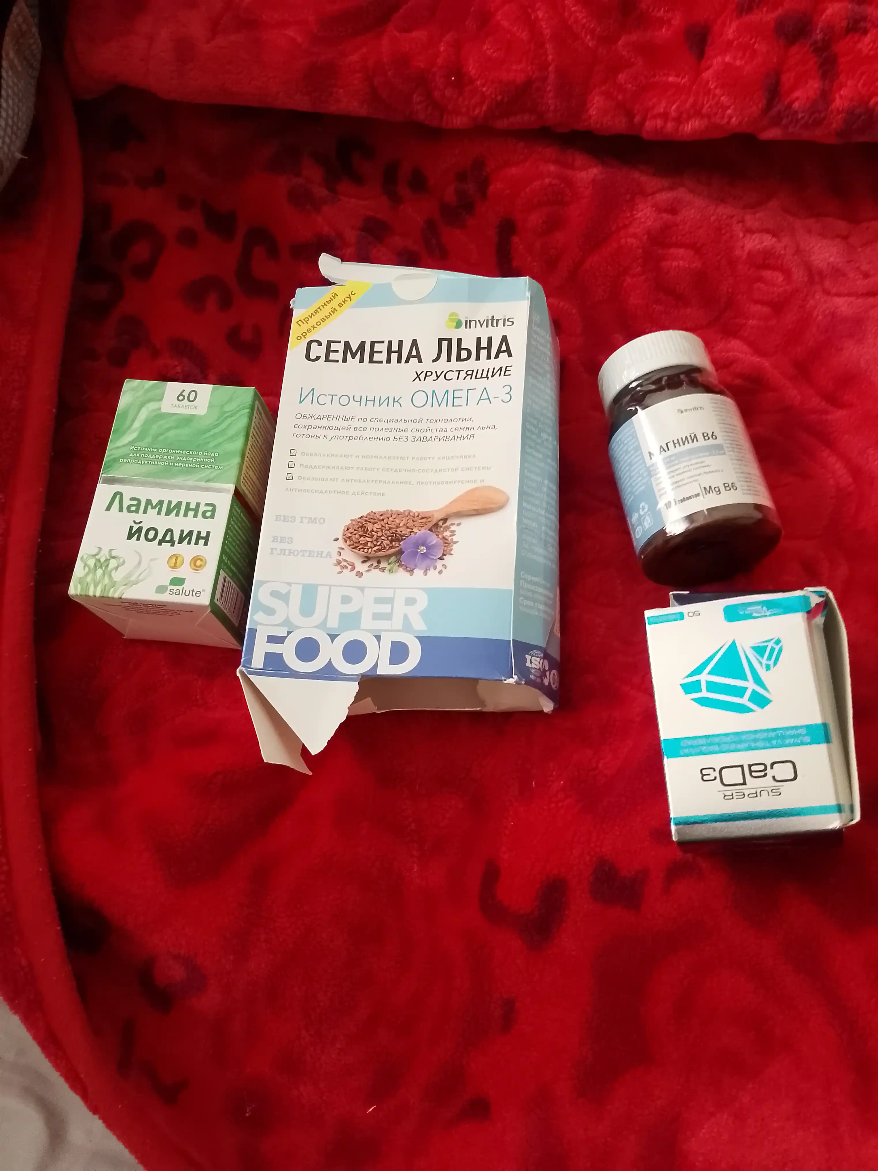 Zig‘ir urug‘i "qarsildoq" 300 g, manba Omega 3