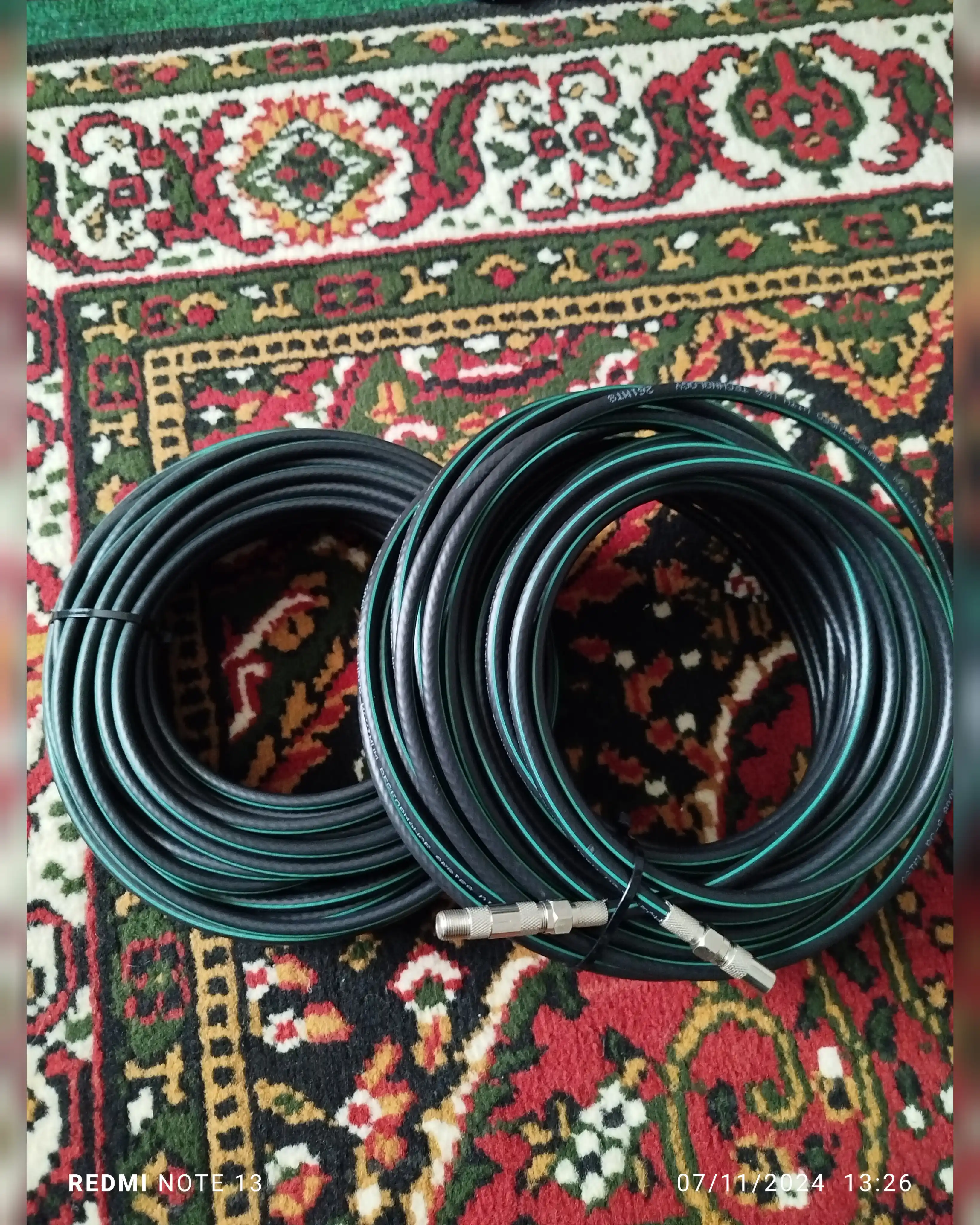 Televizor antenna va kabel televideniyasi uchun koaksial kabellar RG-6, TV kabel-shnur